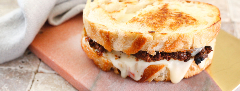 Spicy Suya Grilled Cheese
